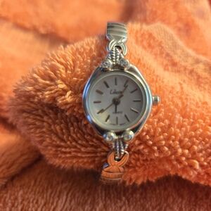 Elegant Silver Women's Watch by